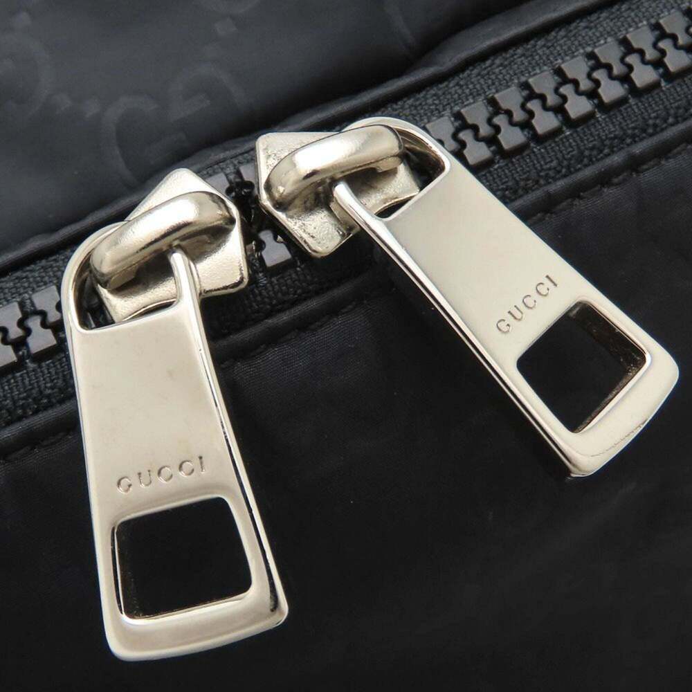 GUCCI Black Leather Shoulder Bag - Picture 13 of 16